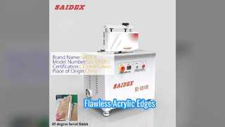 Diamond Acrylic Edge Polisher Machine 45 Degree