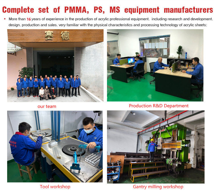 Κίνα εργοστάσιο καυτή πώληση ακρυλική γυαλιστική μηχανή και Mitre 45 βαθμών γωνία μπιούλ