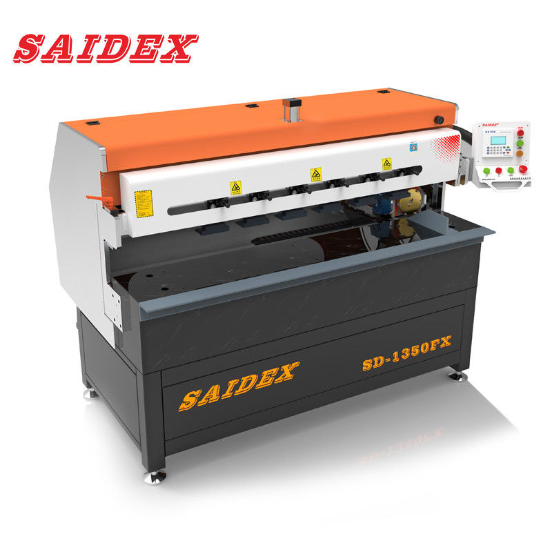 Σερβοκινητήρας 3kw, 1350mm Ακρυλικός Γυαλιστής Άκρων PMMA/PS/PC Πλαστικών Μηχανών Γυαλίσματος