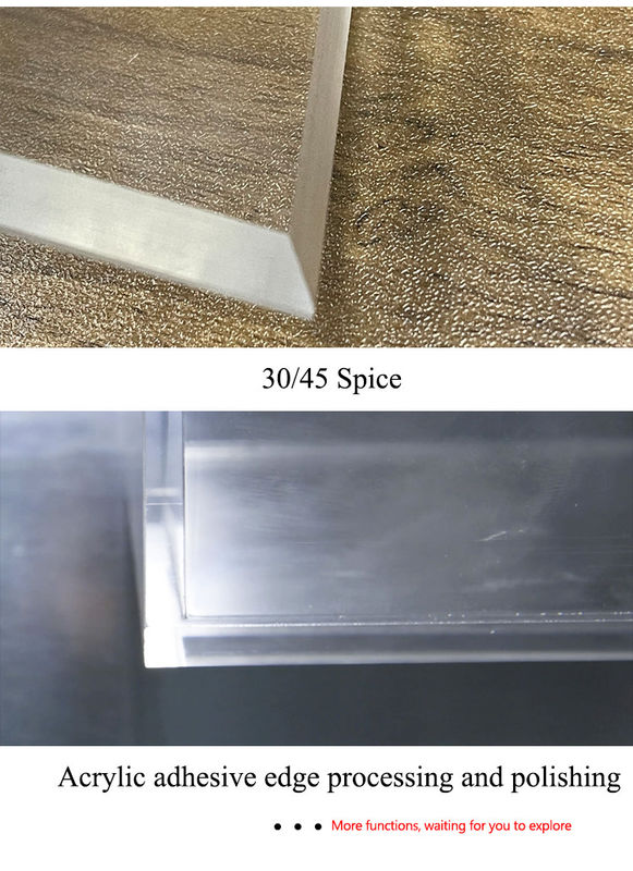 2022 Νέο Dongguan Εργοστάσιο Προμήθεια Ημιαυτόματη 1000mm Μήκος Εργασίας Μηχανή Λείανσης Άκρων Διαμαντιού για Ακρυλικό