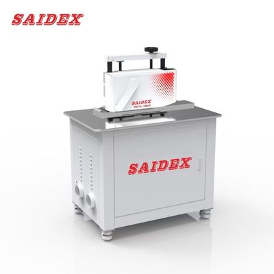 3.5kW 380v Διπλού Αυλακιού Στιλβωτής Ακμών Ακρυλικού 45 Μοίρες για PMMA / PE / PC / PS Κλιπ Επαγγελματικής Κάρτας